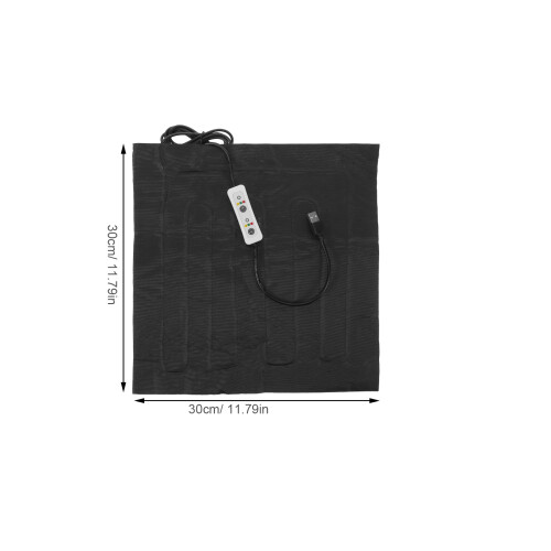 Alfombra Calefactora Para Mascotas Con USB Y Control De Temperatura 2
