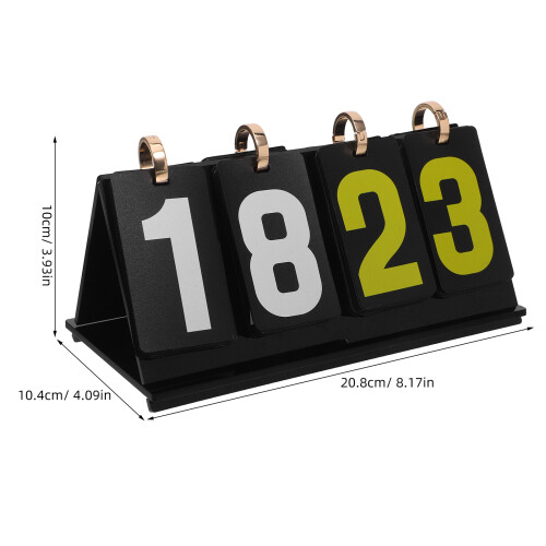 Compteur De Points Portable 4 Chiffres Pour Sports Jeux 2