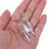 4 Piezas Eje Para Dardos Con Y Aletas Transparentes 4