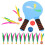 1 Set De Badminton Avec Volants Pour Extérieur 11