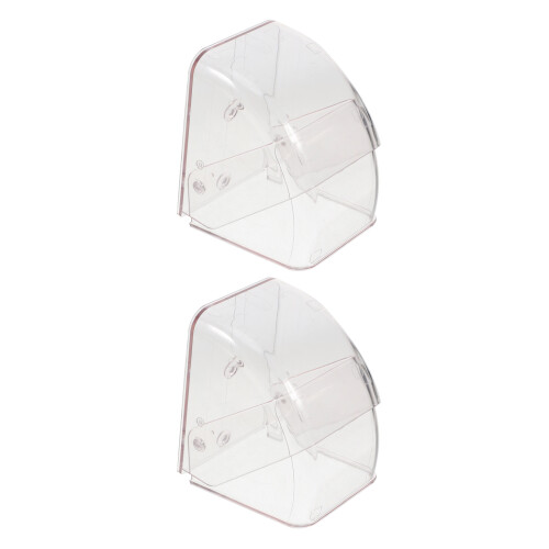 2 Unidades Funda Impermeable Para Timbre Con Caja De Plástico