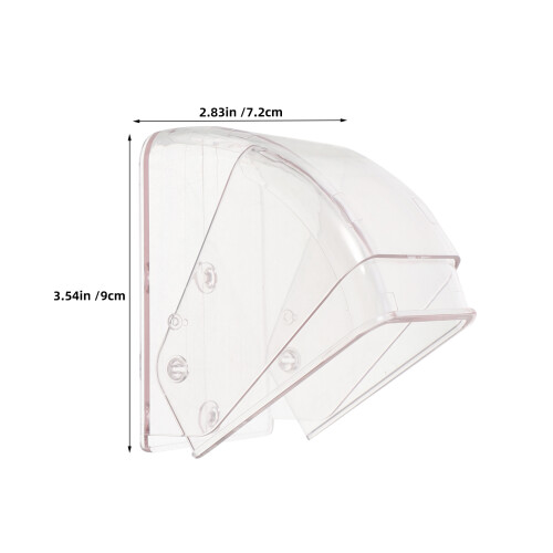 2 Unidades Funda Impermeable Para Timbre Con Caja De Plástico 1