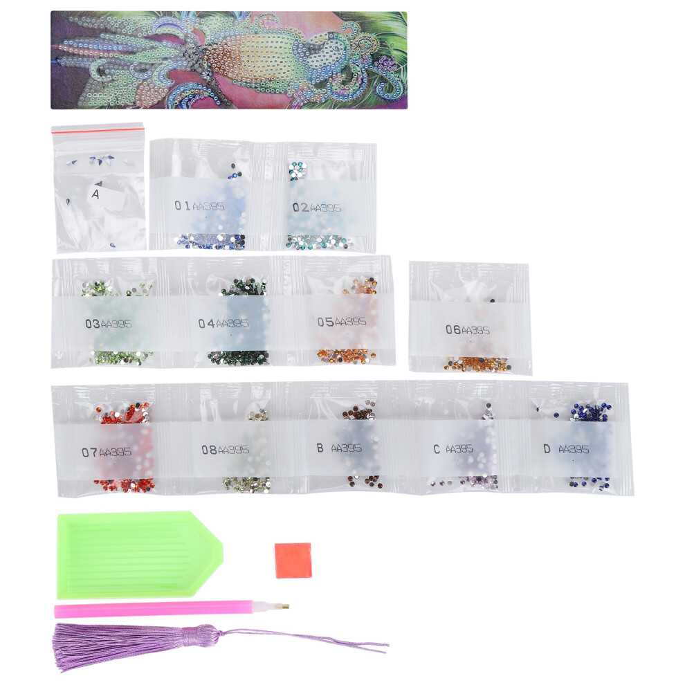 Animal Pattern Diamond Painting Bookmark with Tassel Beaded DIY Rhinestones-image-OPC-PMSVV95-NEW