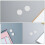 15 Pièces Disques Ronds En Mousse Pour Scrapbooking Et 7