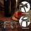 Support Métallique Pour Bouteille De Vin 2 Trous 8