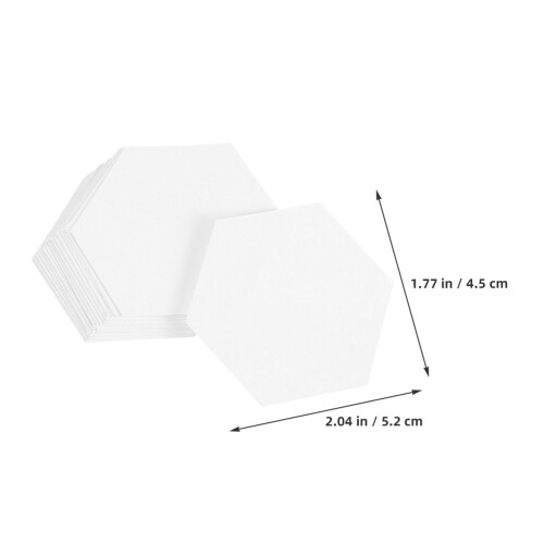 400 Pièces Gabarits Hexagonaux Pour Piquage Patchwork 2