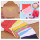 100 Pièces Colorées Pour Photos, Lettres Et 6