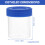 50 Pezzi Urina 40Ml In Sterili Con 5