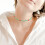 4 Stycken Påsatta Choker Halsband För Tonåringar 8