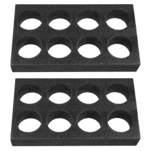 2 Pièces Support En Mousse 8 Trous Pour Chauds Froids