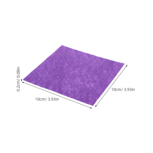 120 Pièces Feutrine 10X10 Cm Pour Couture 2