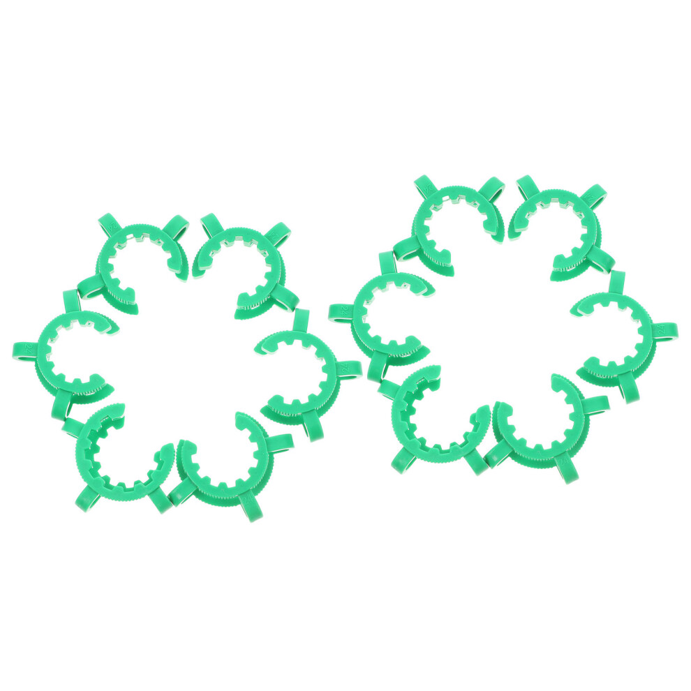 12 Sztuk Plastikowy Zacisk Do Mocowania Szklanych PrzedmiotóW-image