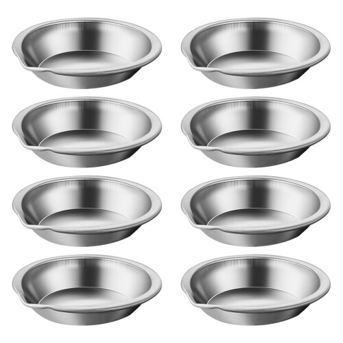 8 Unidades Aço Inoxidável com Bico de Despejo