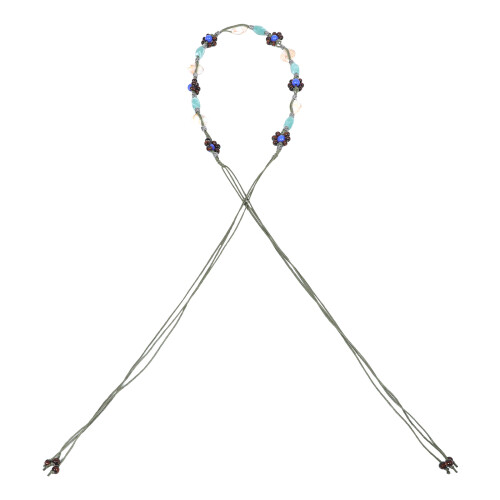 Trançado Boho Com E Borla, De Tecida À Mão