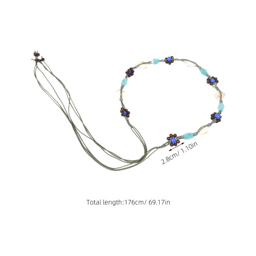 Trançado Boho Com E Borla, De Tecida À Mão 2