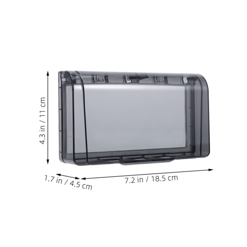 Switch Socket Waterproof Box Dla Domu Łazienka Panel Ścianowy Obudowa 2