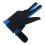 2Pcs Sky-Blue Billiards Gloves Three-Finger Comfortable Protection 2