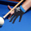 2Pcs Sky-Blue Billiards Gloves Three-Finger Comfortable Protection 5