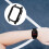 1Pc Black Pc Smartwatch Protective Case Stylish Watch Frame Cover 2