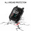 1Pc Black Pc Smartwatch Protective Case Stylish Watch Frame Cover 8