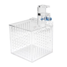 Vielseitige Acrylfischisolationsbox 10,5 cm transparent