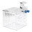 Vielseitige Acrylfischisolationsbox 10,5 cm transparent 10