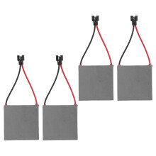 4Pcs Aluminum Alloy Fireplace Fan Generator Plate 227 Repair Sheet