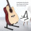 Supporto pieghevole per chitarra AFrame - Portatile ABS+metallo 3