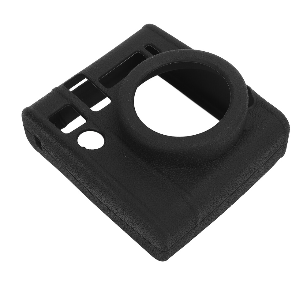 Outdoor Instant Camera Case Silicone Shockproof Scratch-Resistant Cover Black 4921358926704