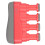 Pink Fingerkrafttrainer Trigger Handgriff Trainer, ABS + Silikon 1