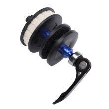 Cycle Chain Holder Aluminum Alloy Silicone Wool Anti Slip Fixer