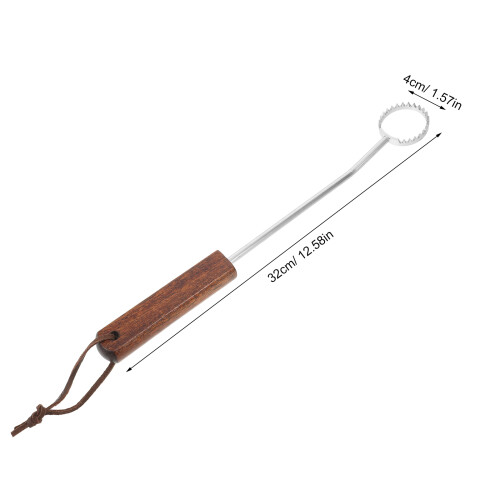 Geflügel Lungenentferner Mit Holzgriff 2