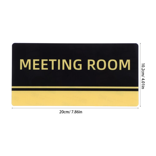 Acryl Schild Voor Vergaderzaal Modern Ontwerp 1