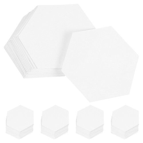 400 Pièces Gabarits Hexagonaux Pour Piquage Sur Papier Patchwork