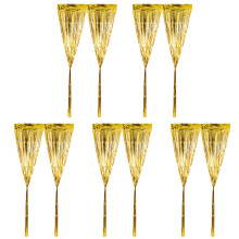 2 Pièces Rideaux Métallisées Pour Photomaton Anniversaire