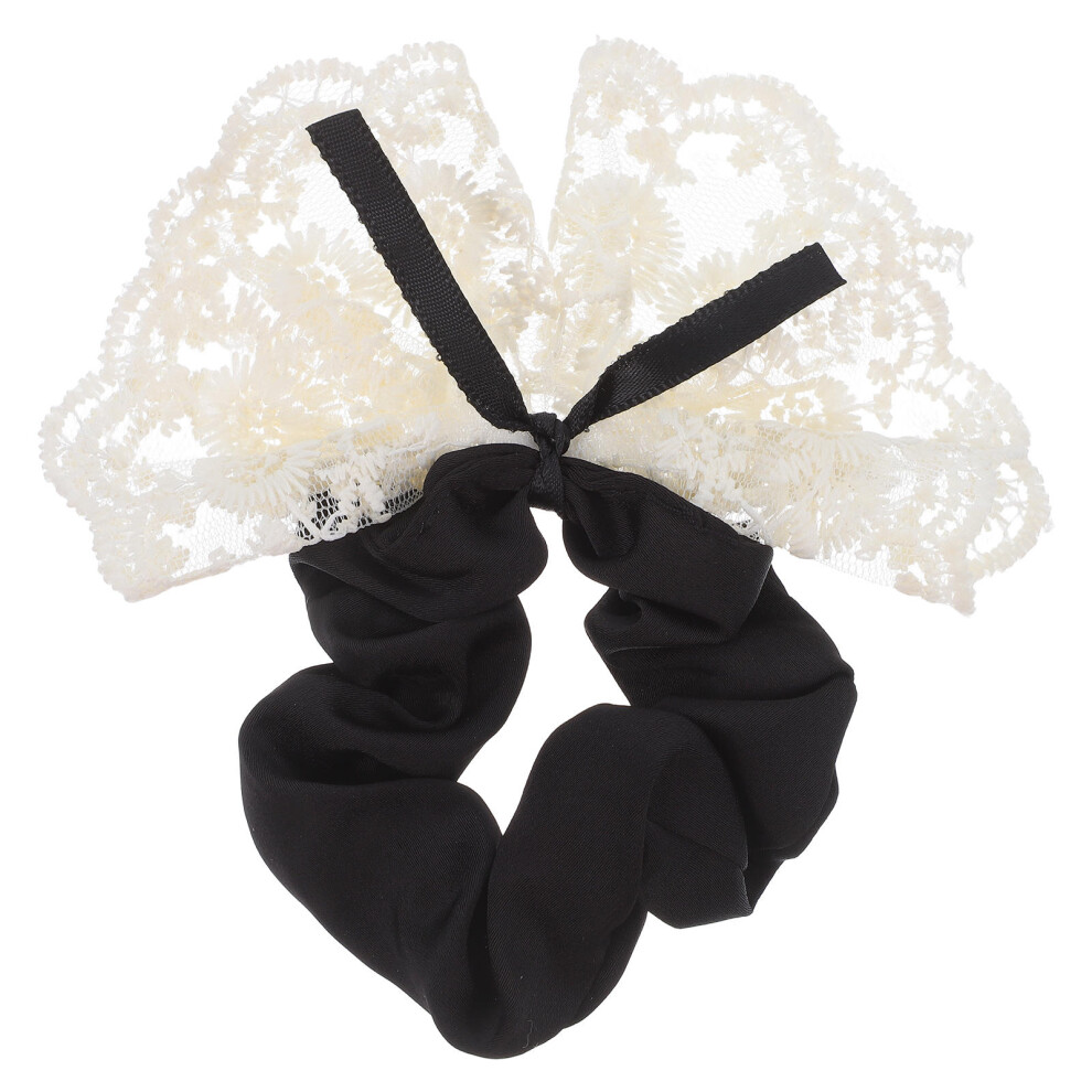 Lace Bowknot Hair Scrunchies Per Elastici Stile Boho-image