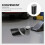 Car Interior Vinyl Wrap Tape: 10 M Nero Autoadesivo Impermeabile 9