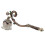 Herramienta Vintage Para Apagar Velas De Metal Hogar 11