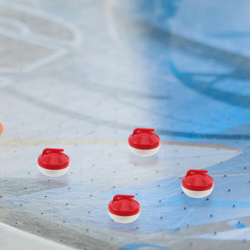 5 Pièces Ensemble Boules Curling Mini Portable Enfants Jeu Table 2