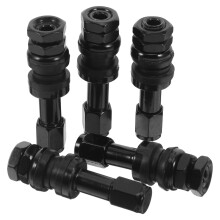 5pcs aluminum alloy tire valve stems prevent air leaks for vehicles