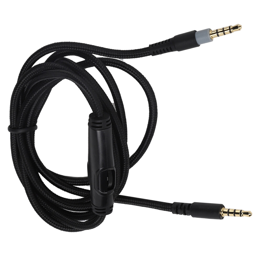 3.5Mm Male To 3.5Mm Headphone Cable 1.5M Nylon For Alpha/Skyline Black 9491358928299