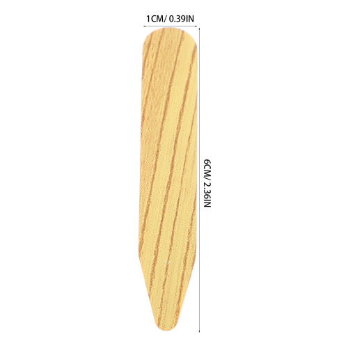 1 Paio Supporti Per Colletto Camicia In A Legno 1