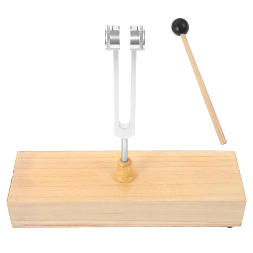 Set Diapason Con In Legno E Martello
