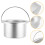 Wax Pot Ricambio In Alluminio 600Cc Per Scaldacera 11