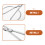 Pinze In Acciaio 36 Cm Per Ceppi E Per Bbq 8
