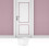 Door Pinch Guard Protettore Autoadesivo 118,3X18 Cm Per 7