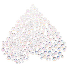 1050 Stuks Dewdrop Hars Kralen 3/4/5/6 Mm Voor Kaarten En Scrapbooking
