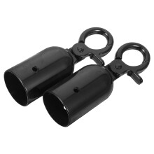 2 Unidades 32 Mm Gancho Extremidade Para Corda Com Fivela E