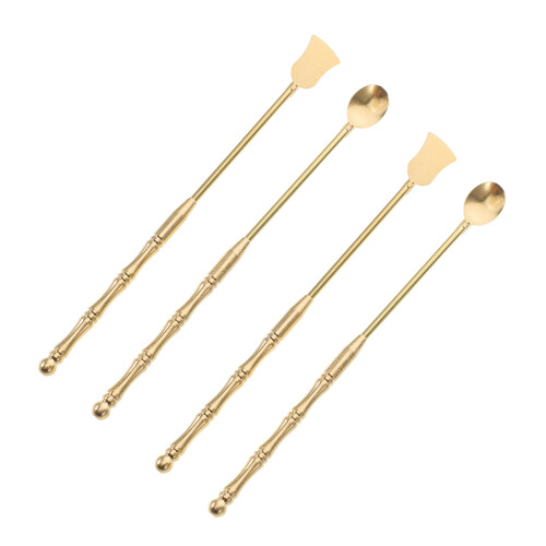 4 Unidades Conjunto Utensílios Cobre