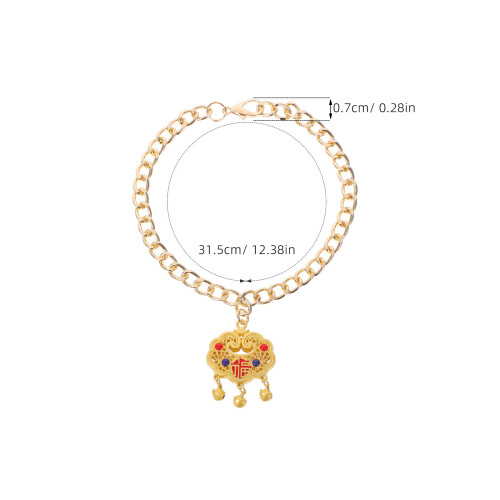 Pingente Metal Para Animais Com Sino Ajustável Para E Cães 2